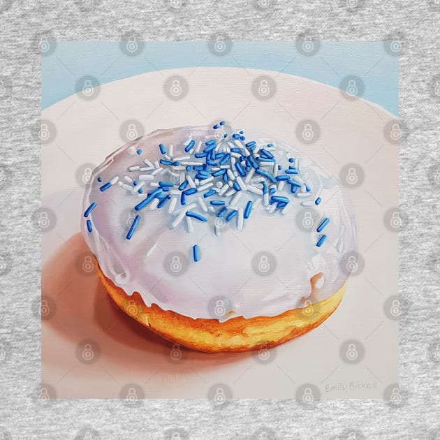 Donut with Sprinkles (Not Strawberry Vanilla) painting by EmilyBickell